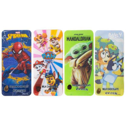 Galerie Character 3D Tin with Chocolate Assortment - 8ct