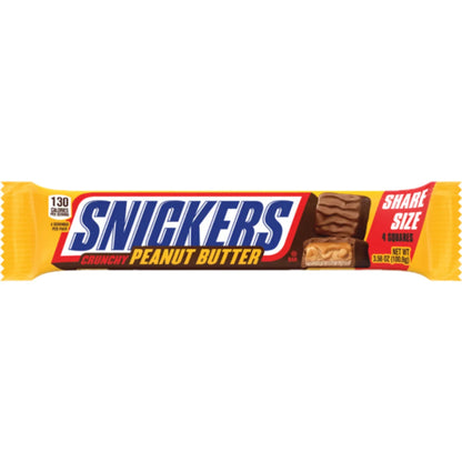 Snickers Peanut Butter Squared Share Size 3.56oz - 18ct