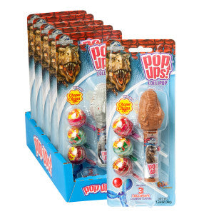 Flix Pop Ups Jurassic World Lollipops 1.26oz - 6ct