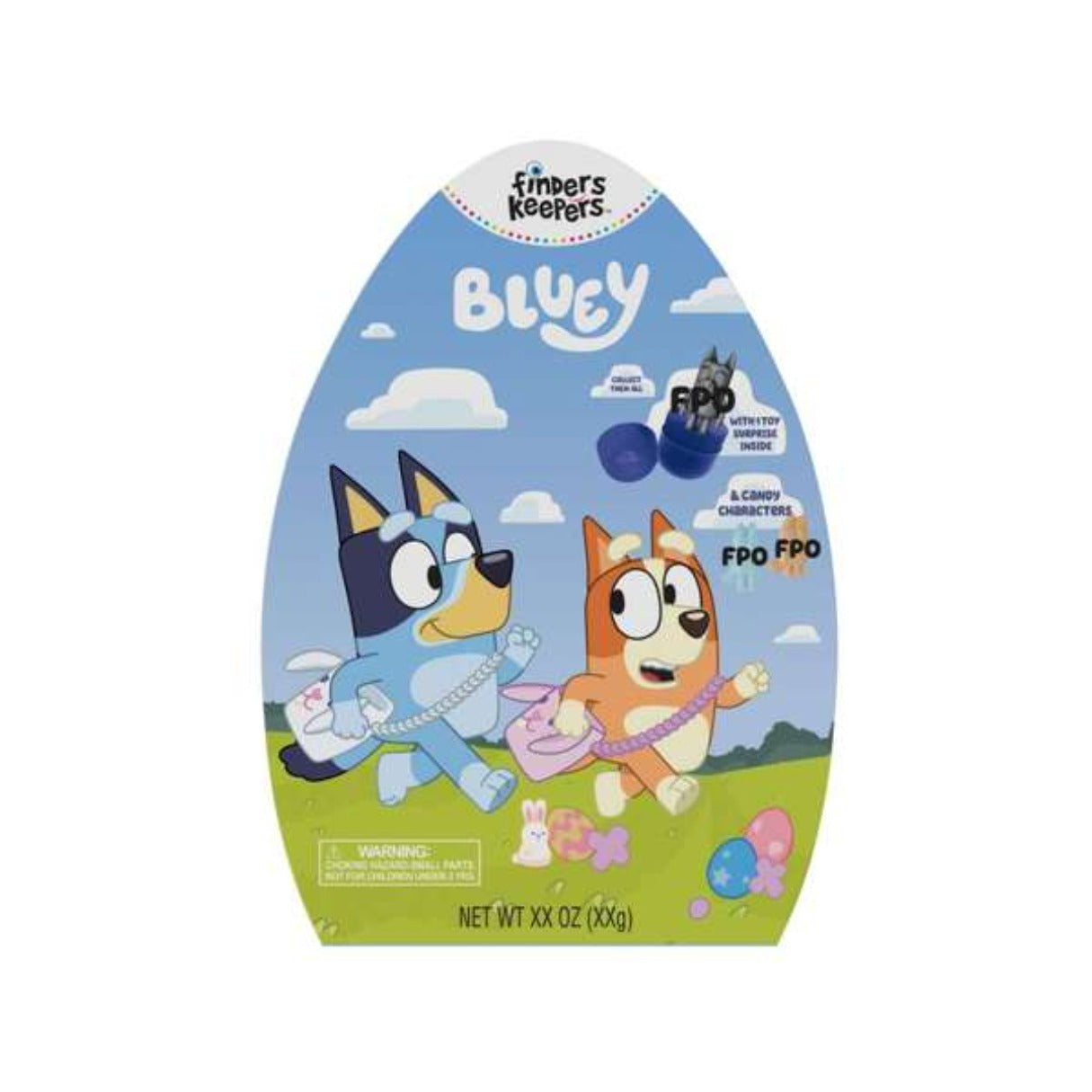 Galerie Finders Keepers Bluey Egg Box - 6ct