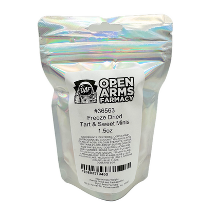 Open Arms Farmacy Freeze Dried Tart & Sweet Candy 1.5oz - 12ct