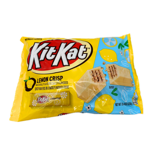 Kit Kat Lemon Crisp Miniatures Bag 8.4oz - 12ct