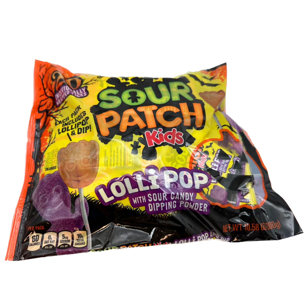 Sour Patch Halloween Lollipops 12ct