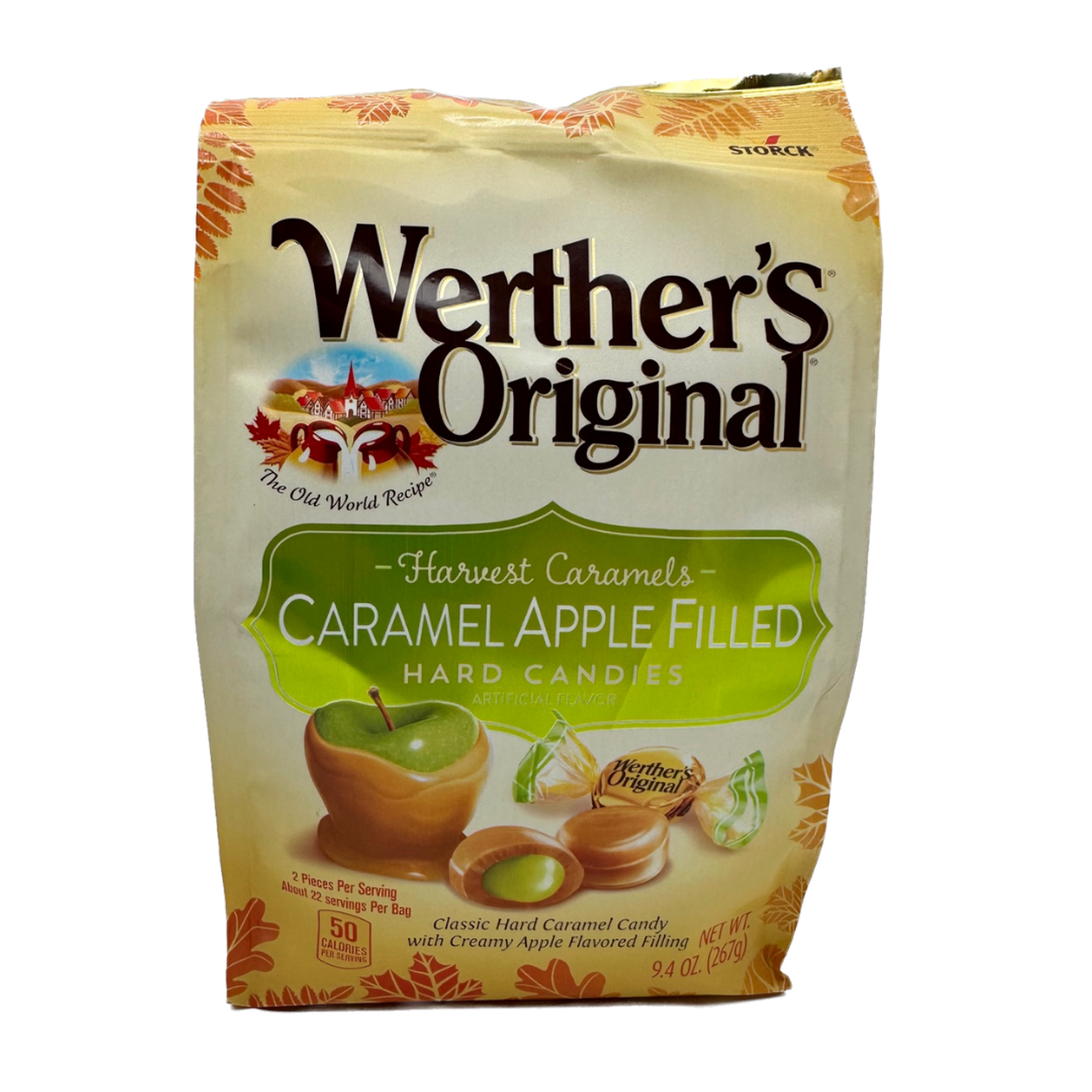 Werther's Original Caramel Apple Filled Hard Candies  9.4oz - 12ct