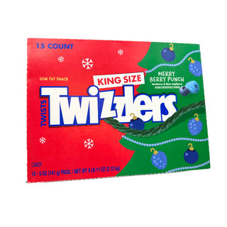 Twizzlers Merry Berry Punch King Size Twists 5oz - 15ct