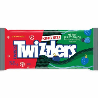 Twizzlers Merry Berry Punch King Size Twists 5oz - 15ct