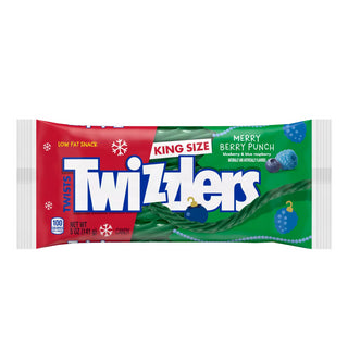 Twizzlers Merry Berry Punch King Size Twists 5oz - 15ct