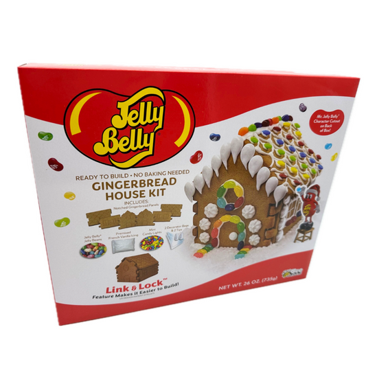 Jelly Belly Gingerbread House Kit  28oz - 12ct