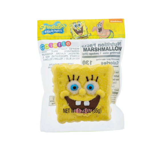 Nickelodeon SpongeBob SquarePants Marshmallow  1.23oz - 12ct