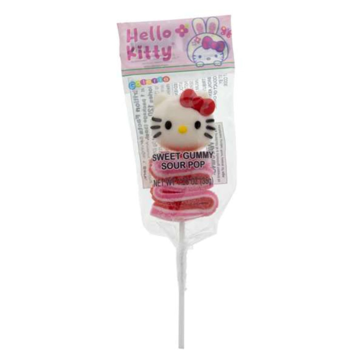 Galerie Hello Kitty Sour Belt & Sweet Gummy Skewer - 18ct