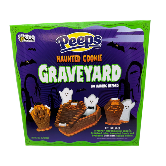 PEEPS Haunted Cookie Graveyard Kit - 10.5oz