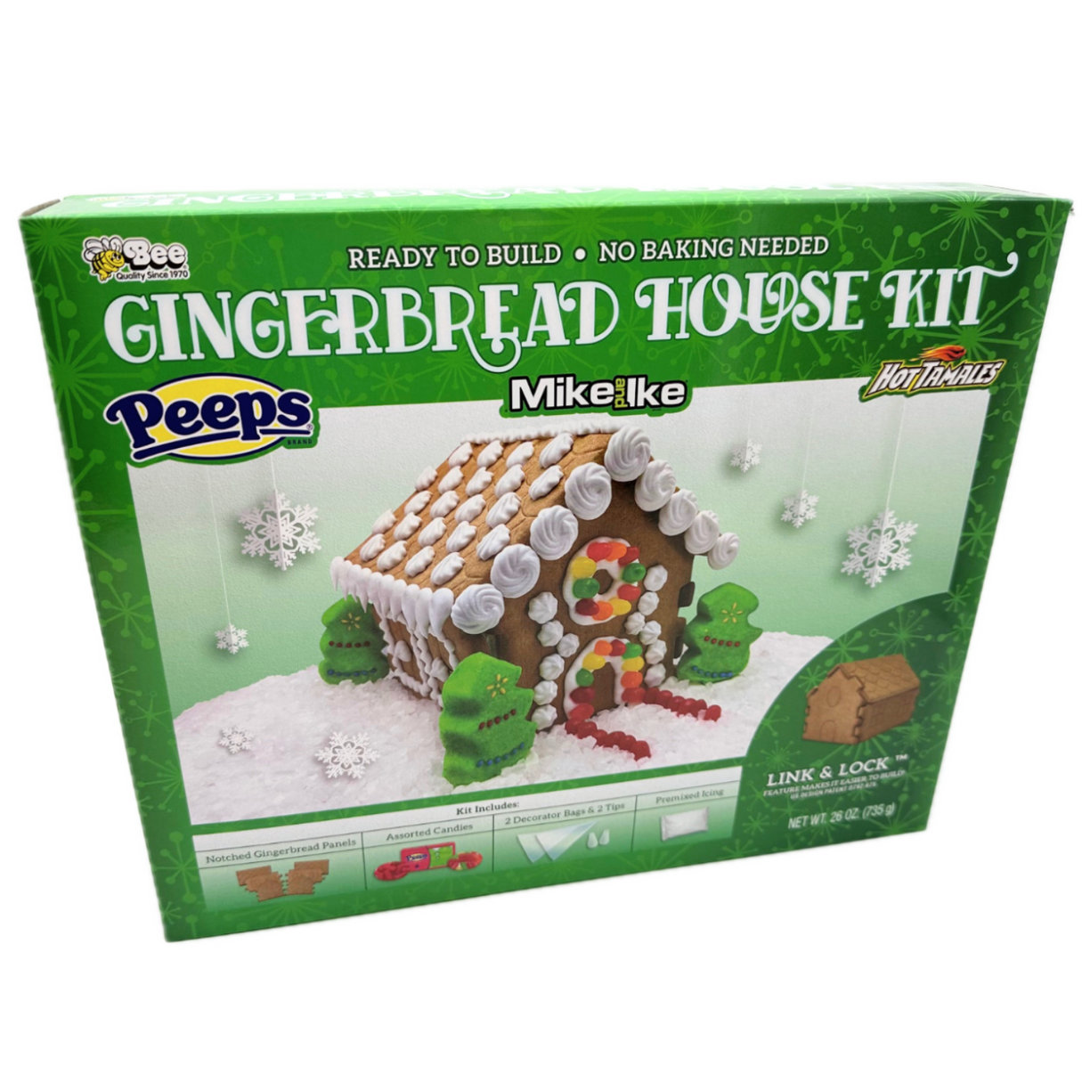 ReadytoBuild Gingerbread House Kit 28oz 12ct I Got Your Candy