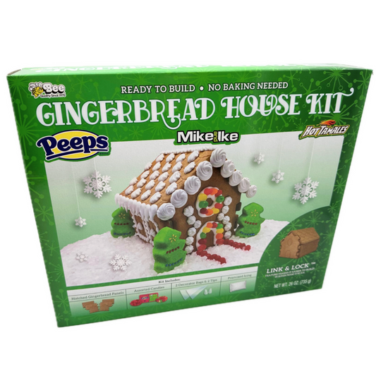 Ready-to-Build Gingerbread House Kit 28oz - 12ct