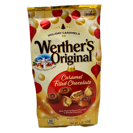 Werther's Originals Holiday Caramel Filled Chocolates 6oz - 12ct