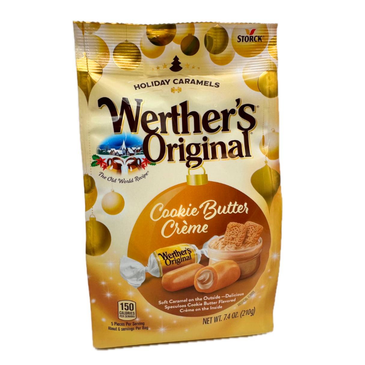 Werther's Original Cookie Butter Creme Caramels 7.4oz - 12ct
