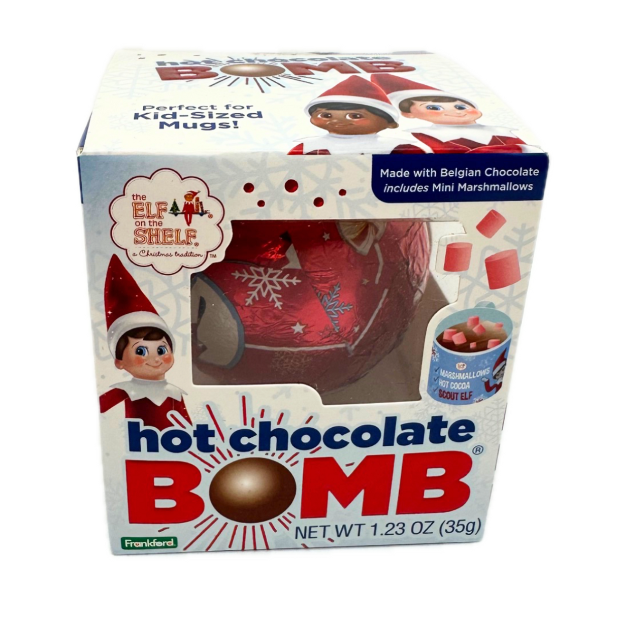 Frankford Elf on the Shelf Hot Chocolate Bomb 1.23oz - 12ct