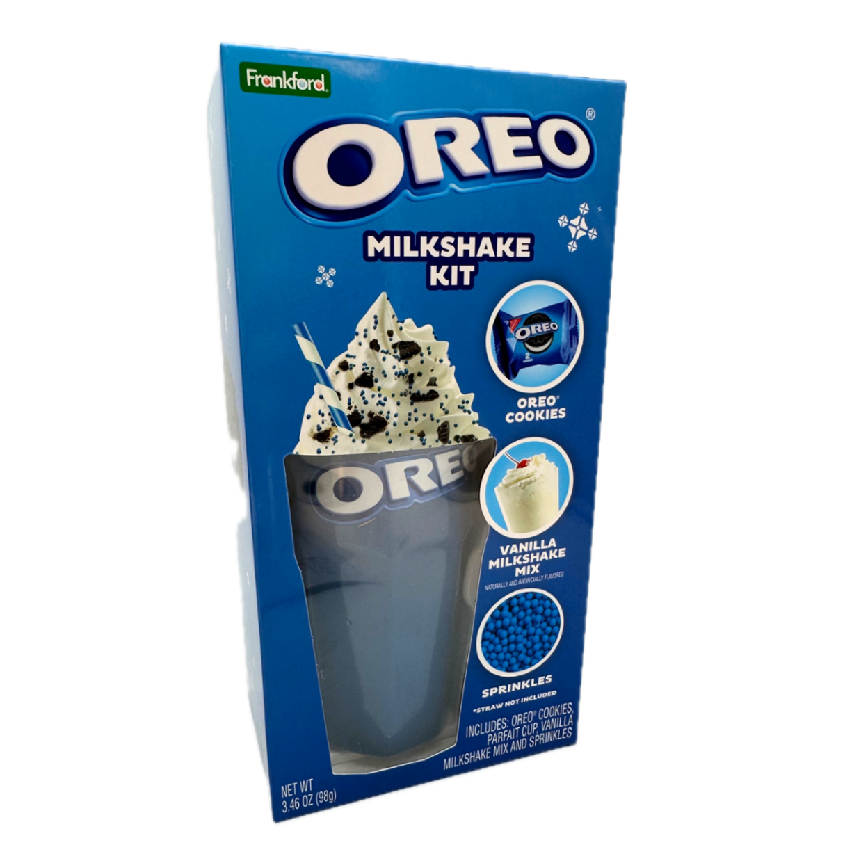 Frankford Oreo Milkshake Kit 3.46oz - 12ct – I Got Your Candy