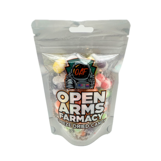 Open Arms Farmacy Freeze Dried Crunch Candy Sour 1.7oz - 12ct