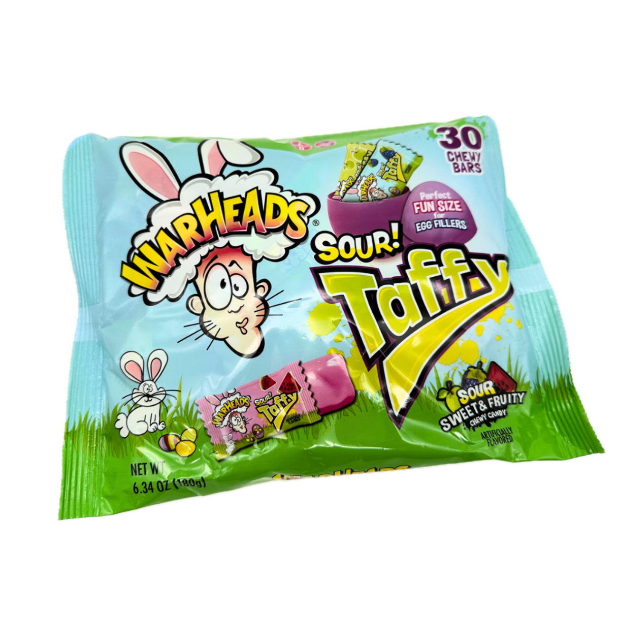 WarHeads Sour Taffy 6.34oz -12ct