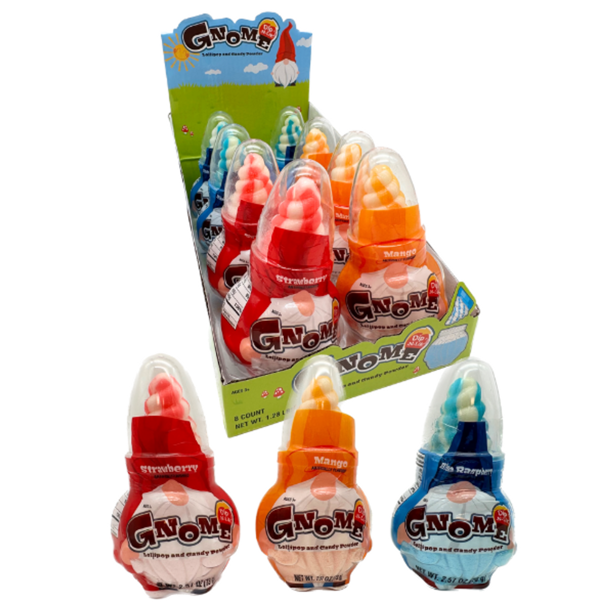 Koko's Dip 'N Lick Gnome 2.5oz - 8ct
