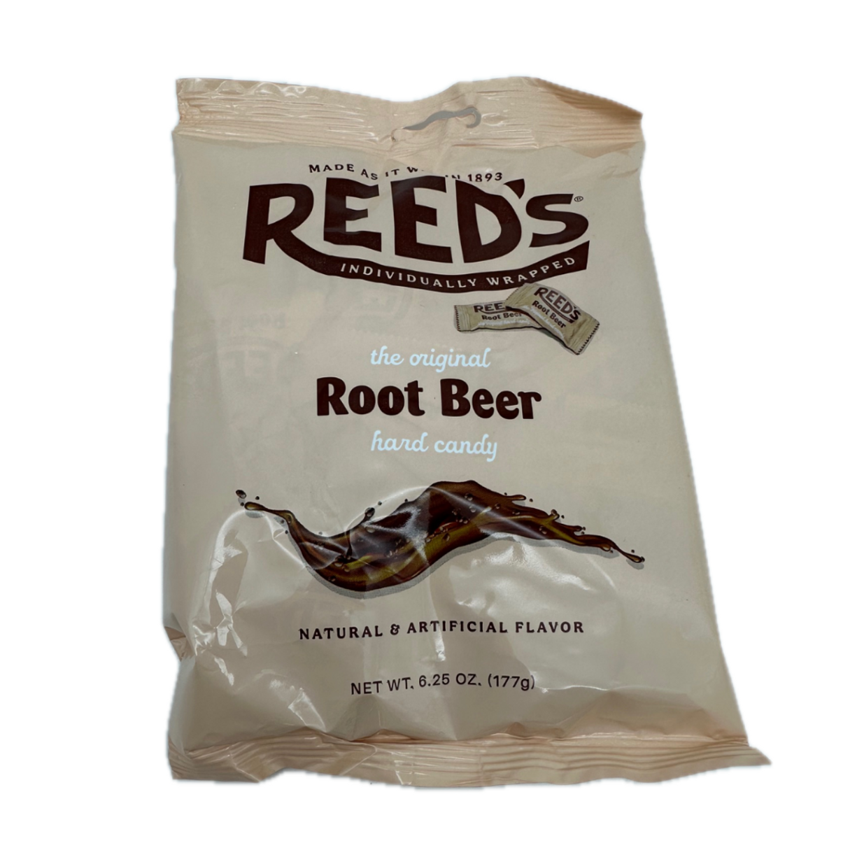 Reed's Root Beer Hard Candy 6.25oz - 12ct