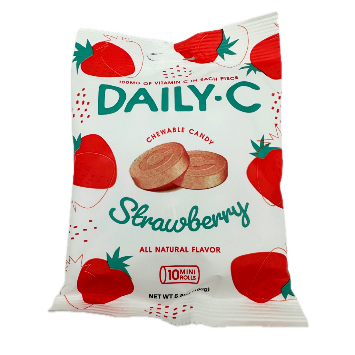 Daily-C Strawberry 5.3oz - 12ct