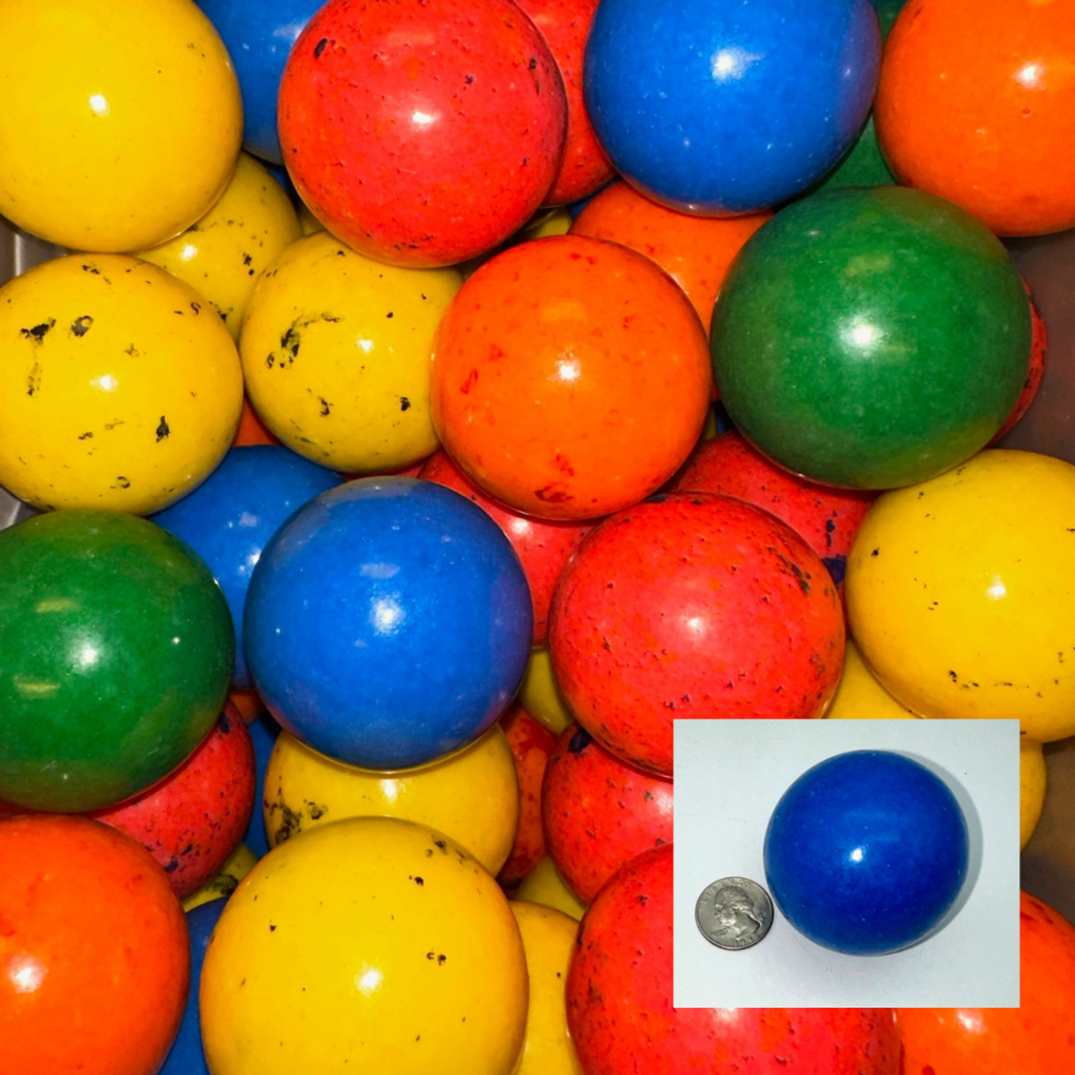 Double Bubble Giant Ball-Dozers Jawbreakers Box - 24.4lb