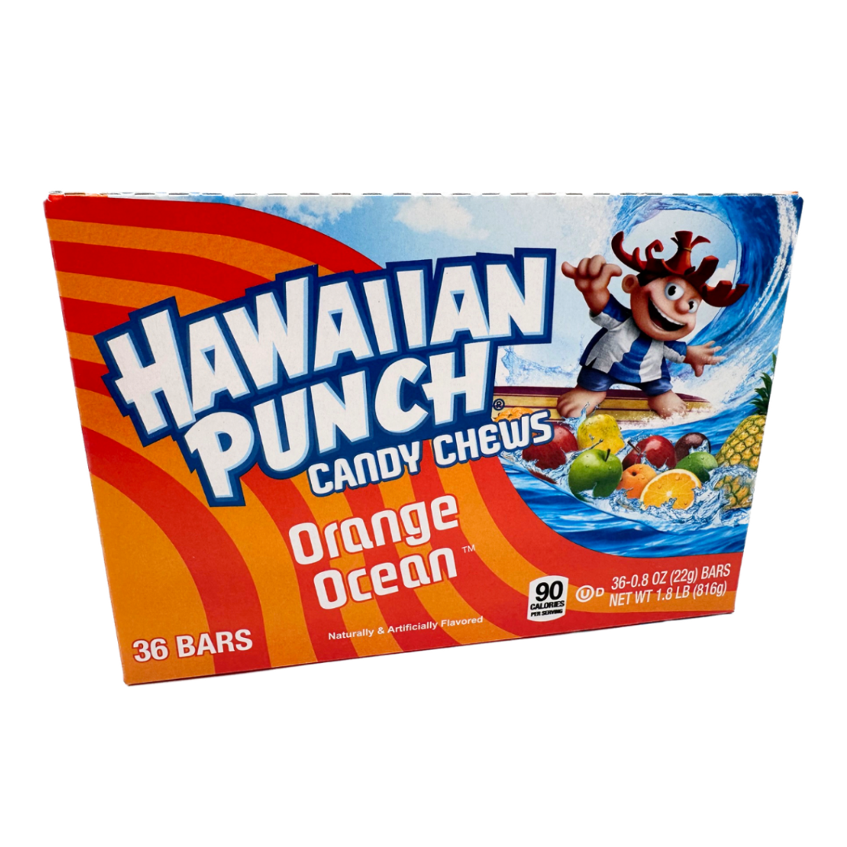 Hawaiian Punch Orange Ocean Candy Chews  0.8oz - 36ct