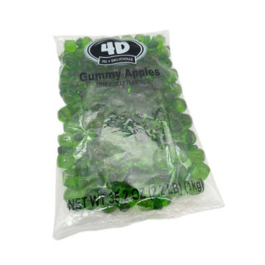 Amos 4D Gummy Apples Bag 2.2lb - 6ct