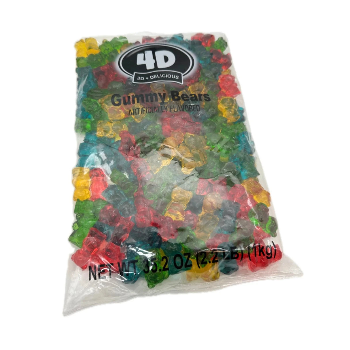 Amos 4D Gummy Bears 2.2lbs - 6ct