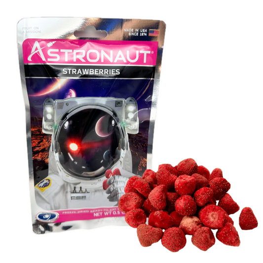 Astronaut Freeze Dried Whole Strawberries 0.5oz - 12ct