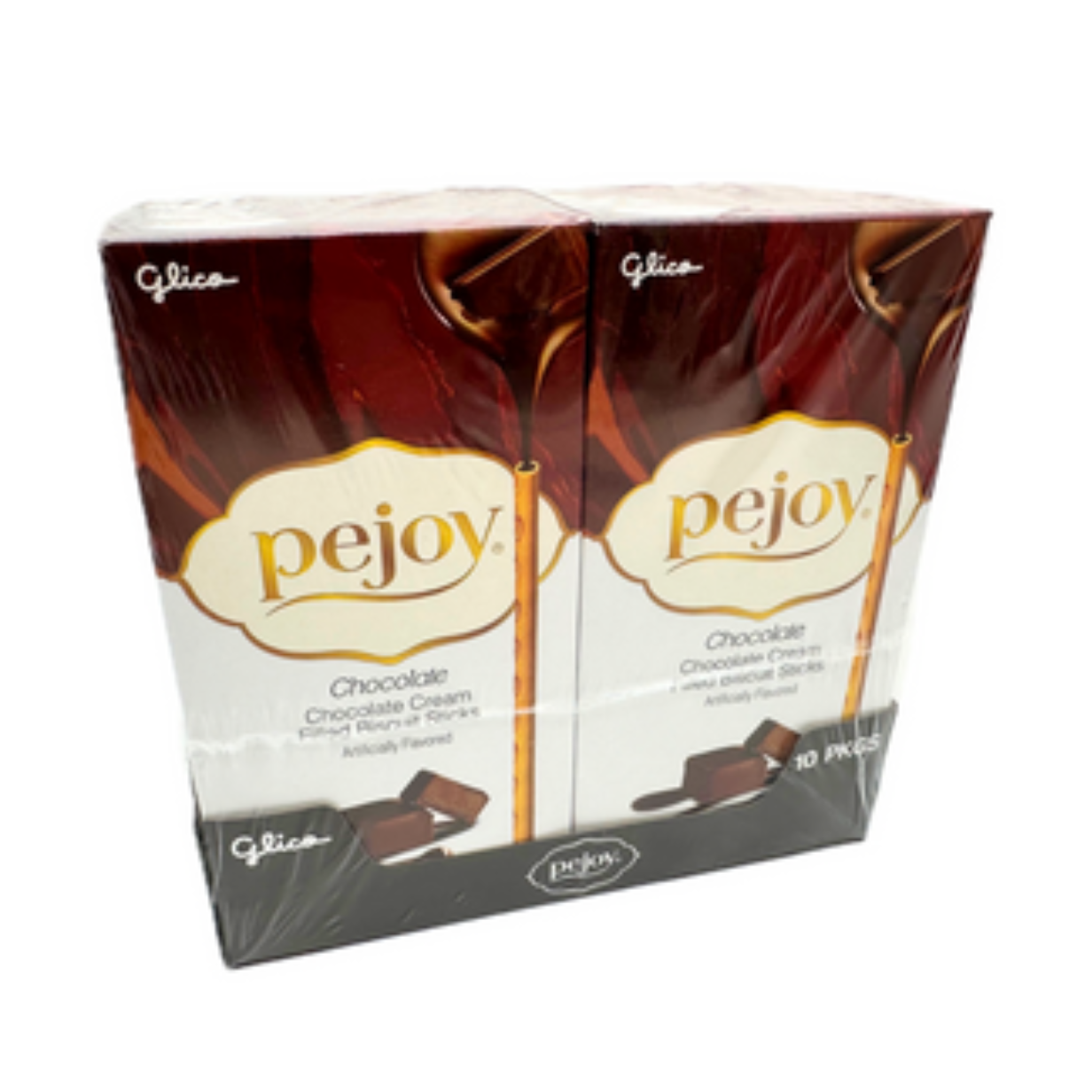 Glico Pejoy Chocolate Biscuit Sticks  1.98oz - 10ct
