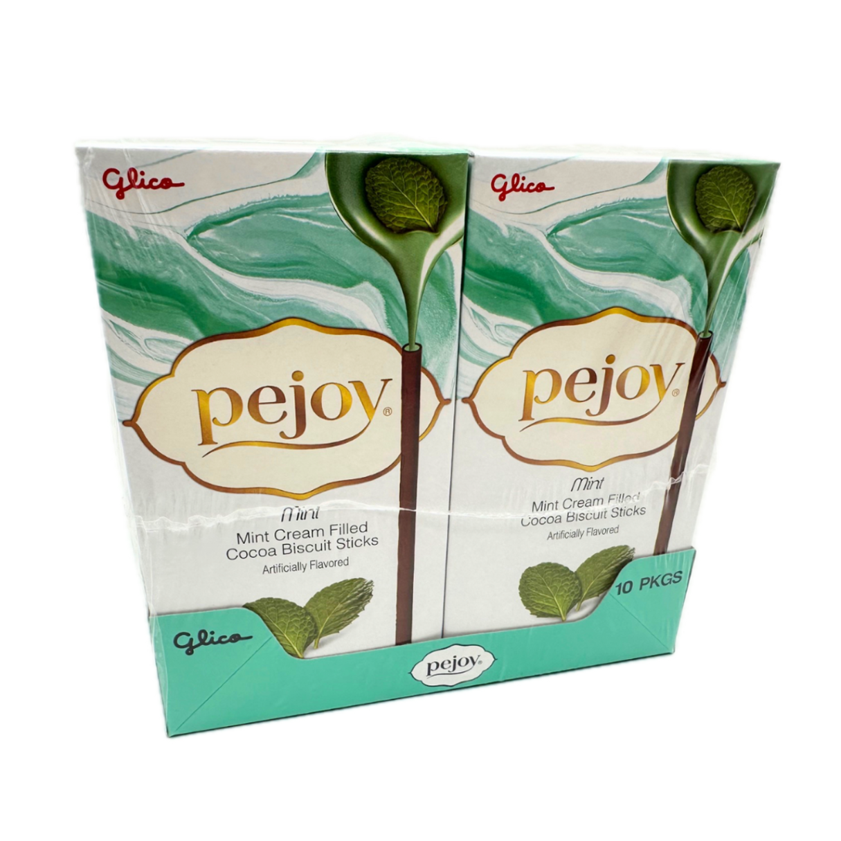 Glico Pejoy Mint Biscuit Sticks 1.98oz - 10ct