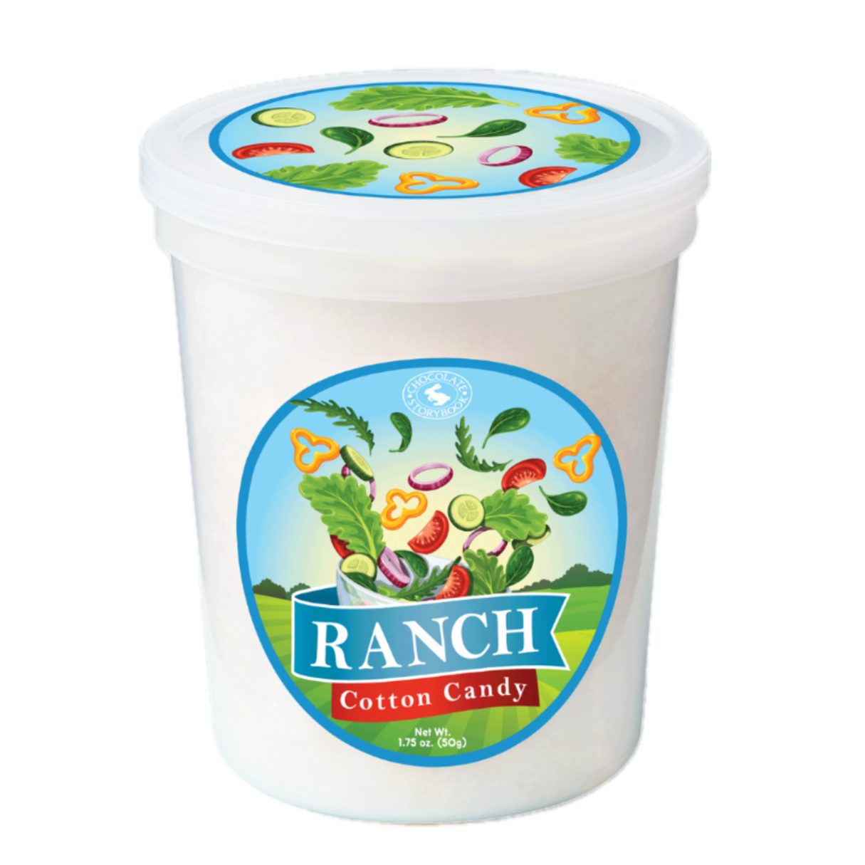 Ranch Flavored Cotton Candy  1.75oz - 12ct