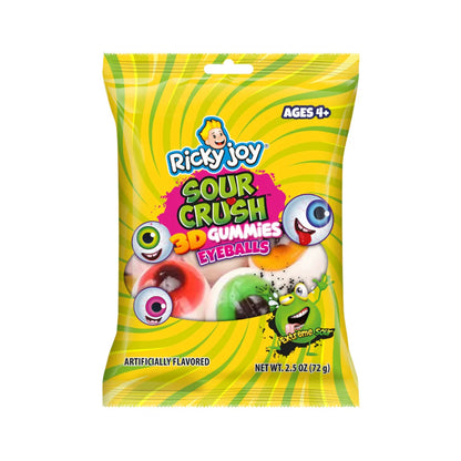 Ricky Joy 3D Gummies Eyeballs 2.5oz - 48ct