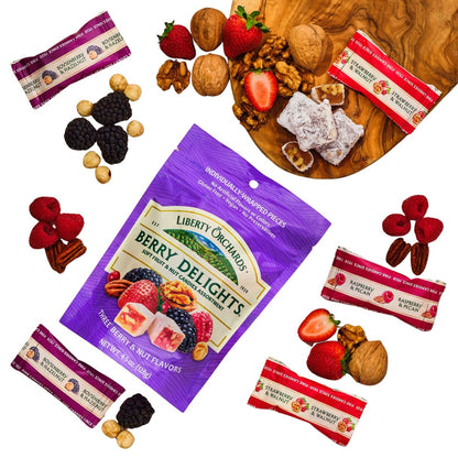 Liberty Orchards Berry Delights Peg Bag 4.5oz - 9ct