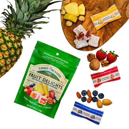 Liberty Orchards Fruit Delights Peg Bag 4.5oz - 9ct