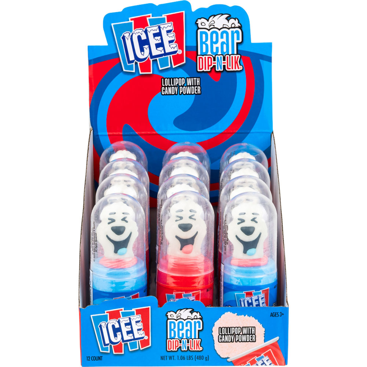 Koko's ICEE Bear Dip-N-Lik 1.41oz - 8/12ct