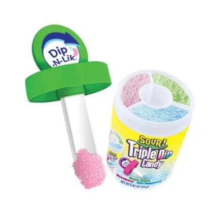 Koko's Dip-N-Lik Sour Triple Dip Candy 24g - 12ct