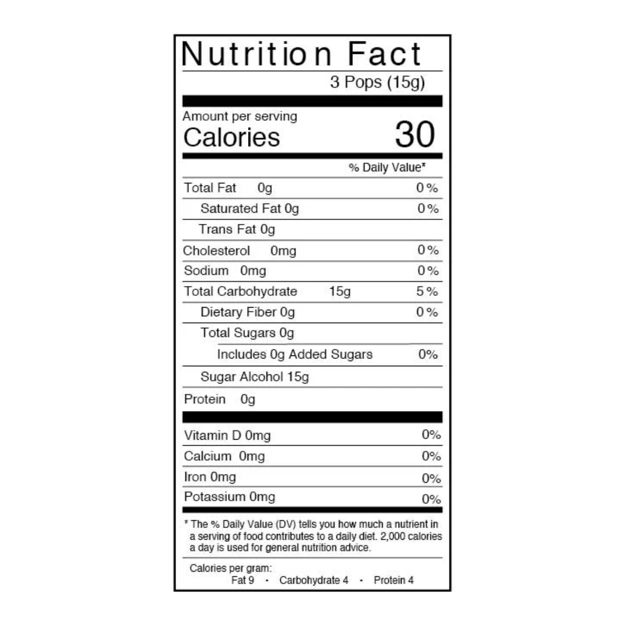 Zollipops Green Apple 3.1oz - 24ct