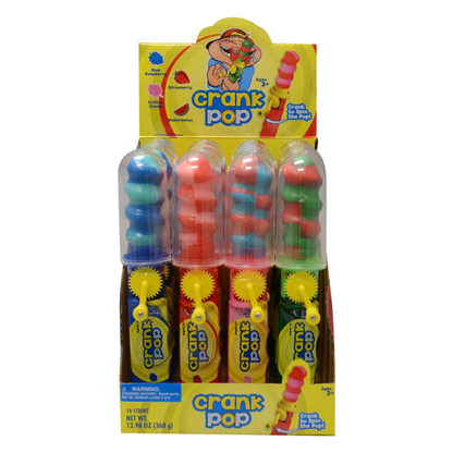 Koko's Crank Pop Lollipop 23g - 16ct