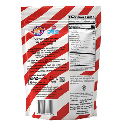 Zaffi Taffy Peppermint Twist 5oz - 24ct
