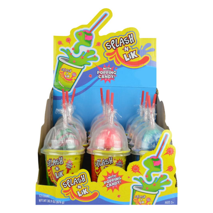 Koko's Splash-N-Lik with Popping Candy 2.57oz - 12ct