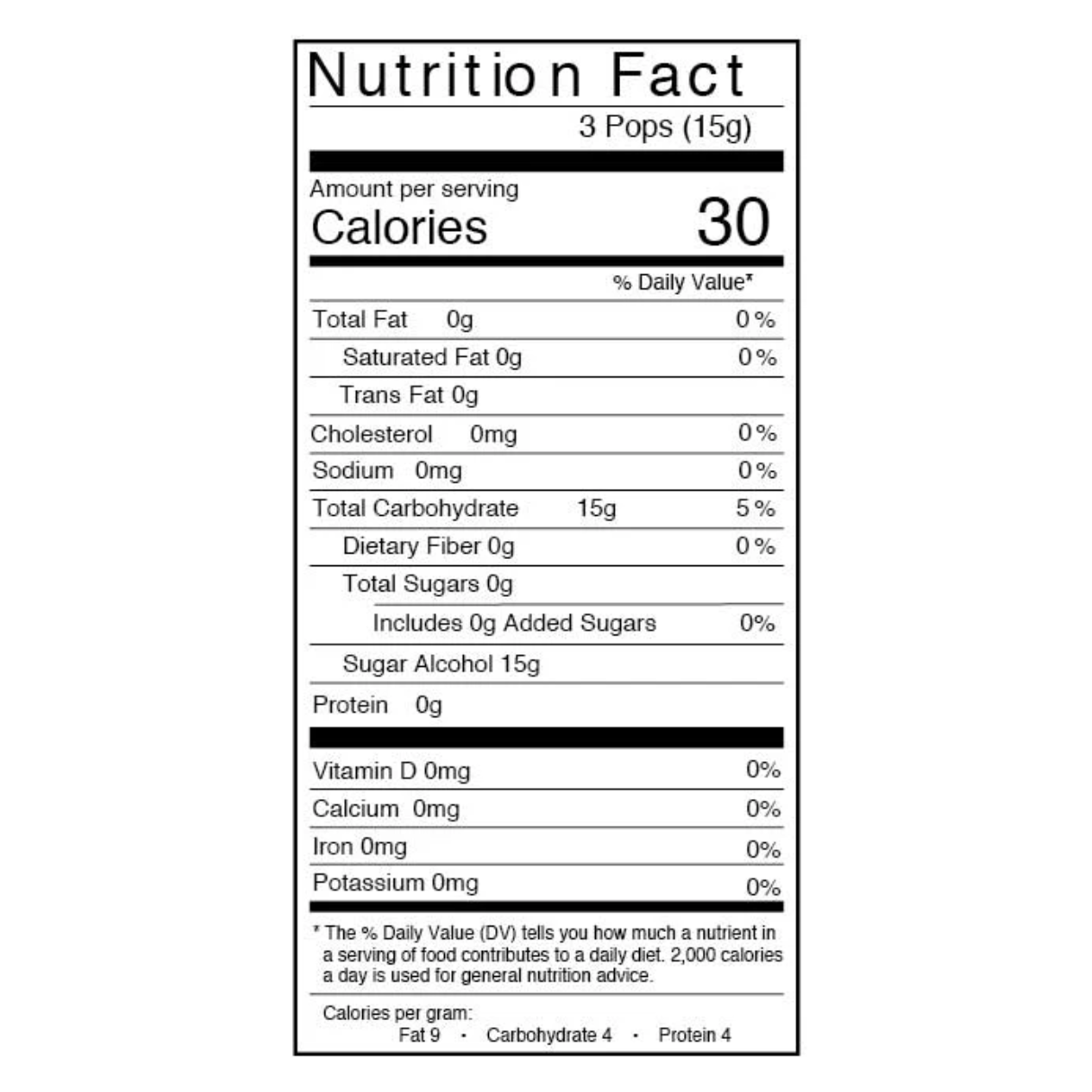 Zollipops Orange 3.1 oz - 24ct