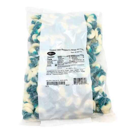 Albanese Blue Raspberry Rings 4.5lb - 1ct