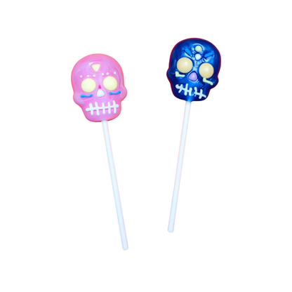 Mini Sugar Skull Lollipops - 10.16oz 24ct