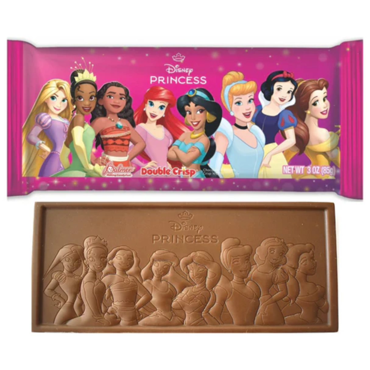 Palmer Disney Princess Double Crisp Candy Bar 3oz - 18ct – I Got Your Candy