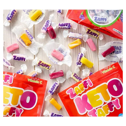 Zaffi Keto Taffy Assorted 5oz - 24ct