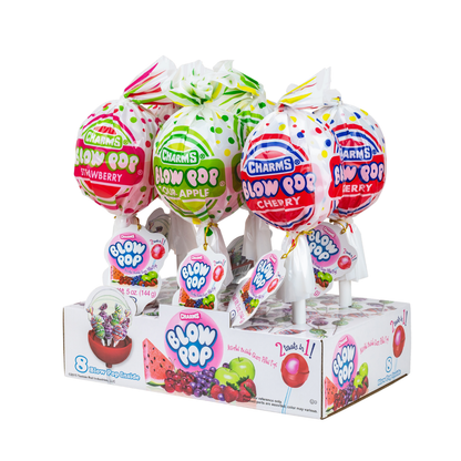 Charms Giant Blow Pops 4.79oz - 6ct