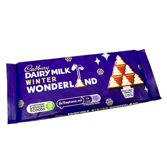 Cadbury Dairy Milk Winter Wonderland Bar (UK) 100g - 6ct